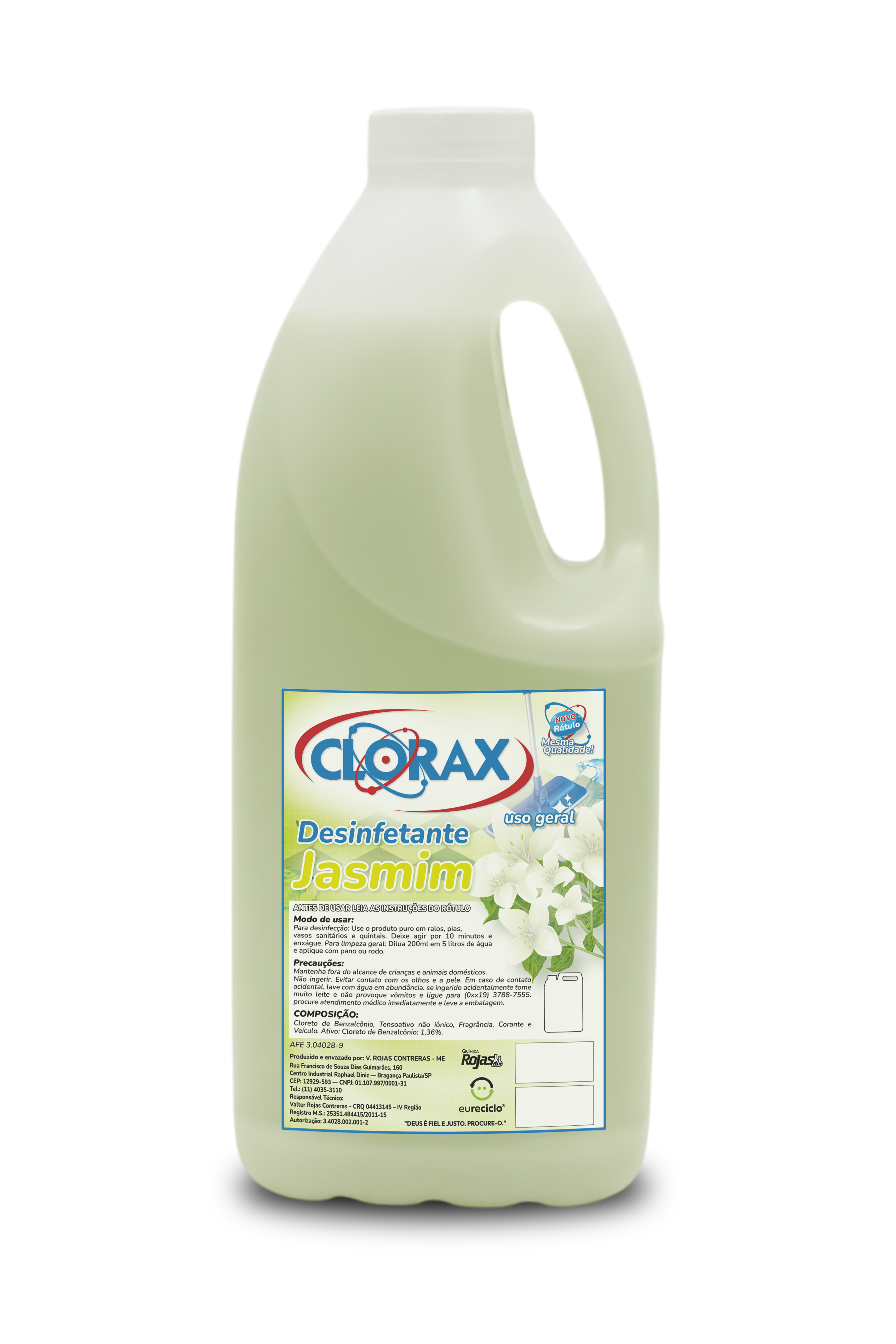 Garrafa de 2L do produto Jasmim